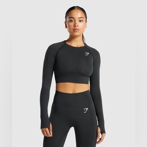 Gymshark Vital Seamless Long Sleeve Crop